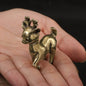Christmas Sled Creative Antique Reproduction Distressed Ornaments Brass Crafts - www.Shopthatapp.com