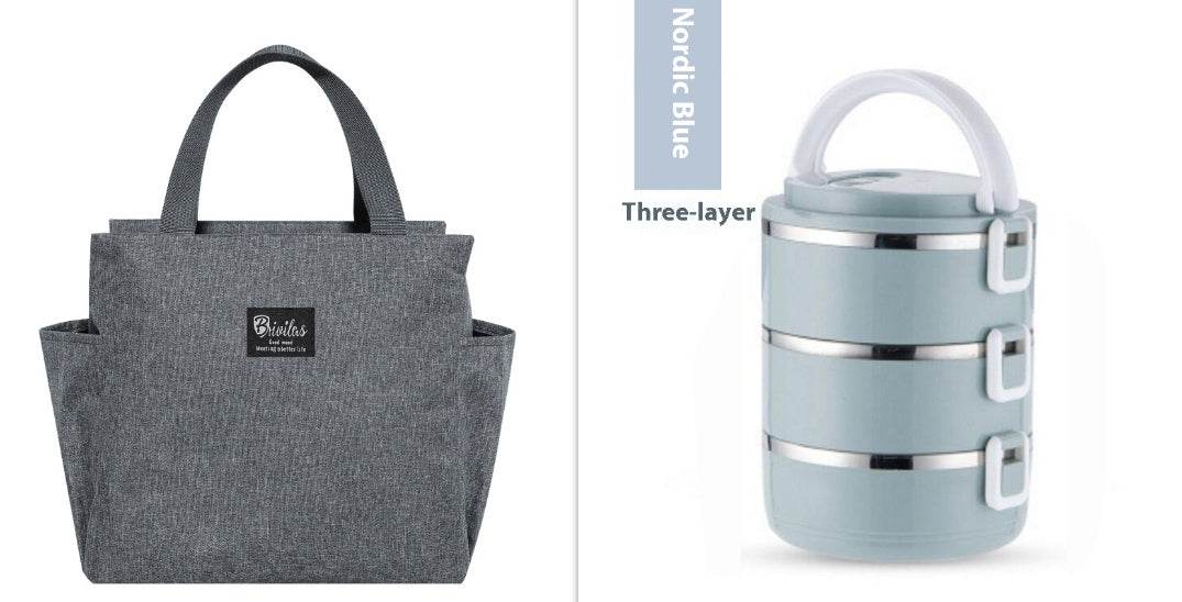 Thick Portable Insulated lunch totes for women - www.Shopthatapp.com
