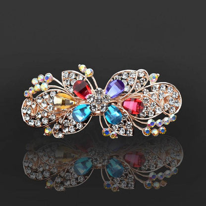 Rhinestone bow hair clip Accessories - www.Shopthatapp.com