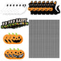 Set Of 25Pcs Halloween Party Striped Decorative Straws Disposable Drinking Straws Paper Straw Decor Happy Halloween Ghost Lantern Black Cat Halloween Party Supplies - www.Shopthatapp.com
