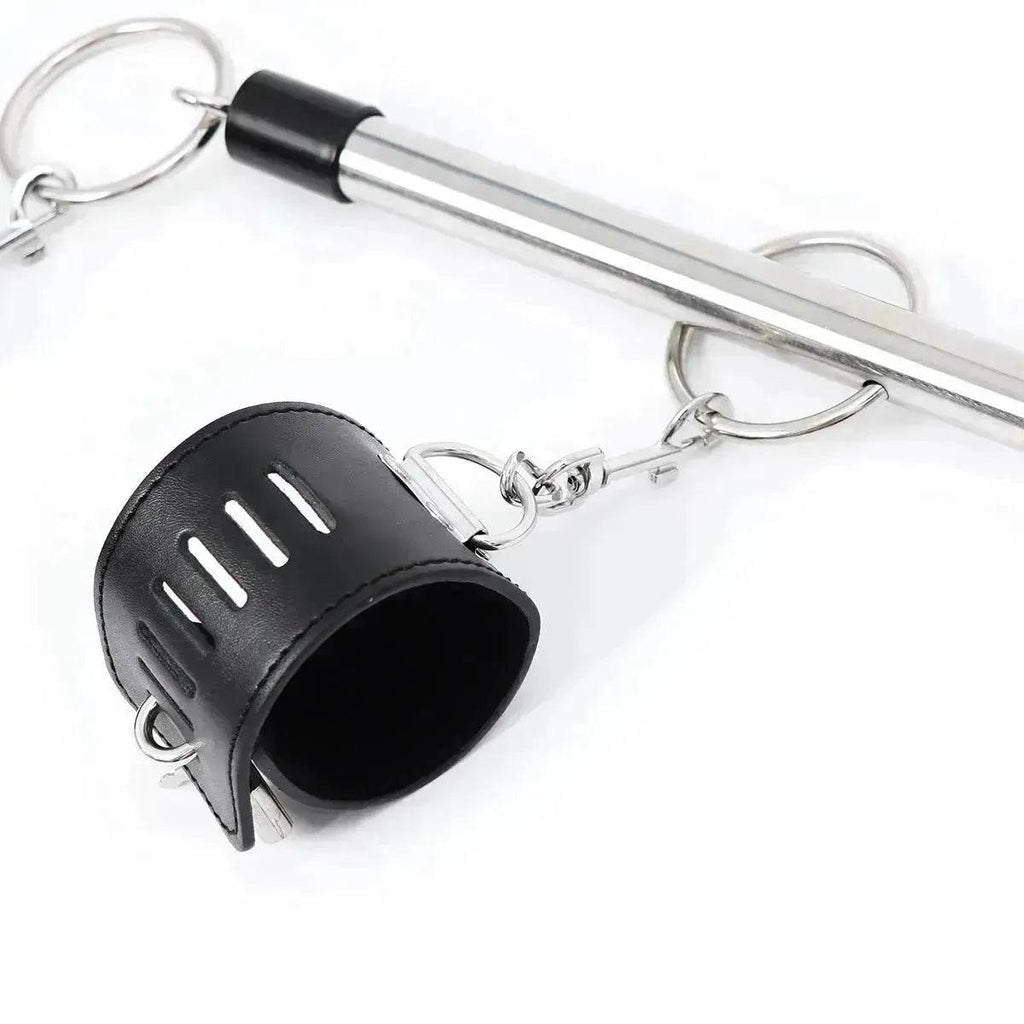 BDSM Toys Women Products Iron Tube Handcuffs Footcuffs Bondage Sets Bundled Toys - www.Shopthatapp.com