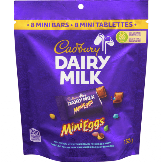 Cadbury Dairy Milk Mini Eggs, Mini Chocolate Bars, 152g - www.Shopthatapp.com