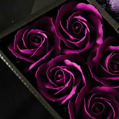 Cadbury Heroes Signature Chocolate Bouquet With Purple Roses-Food and beverage-www.Shopthatapp.com-HamperWell