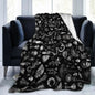 Halloween Witch Blanket Flannel Blanket - www.Shopthatapp.com