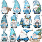 24 PCs Christmas Wooden Hanging Ornaments - www.Shopthatapp.com