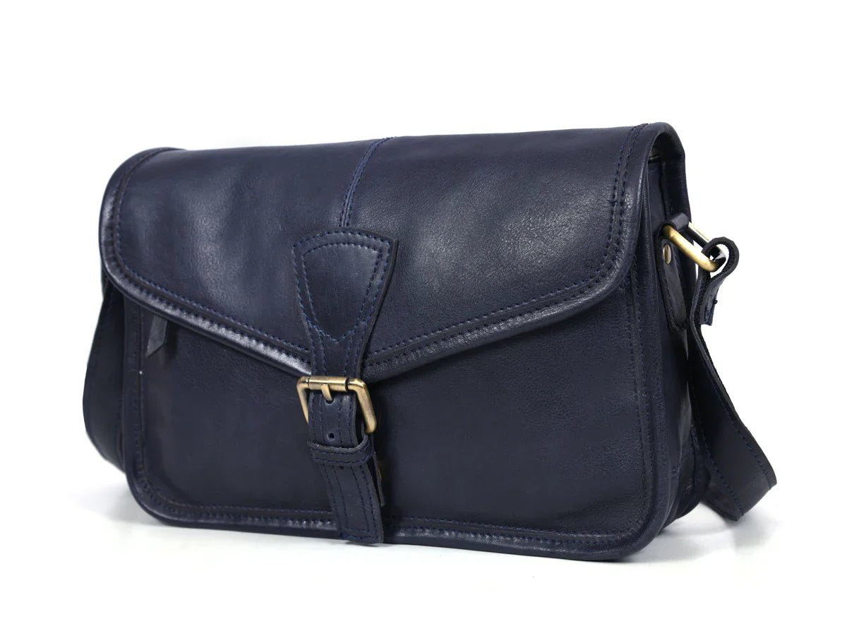 Calgary Leather Cross Body Bag - www.Shopthatapp.com