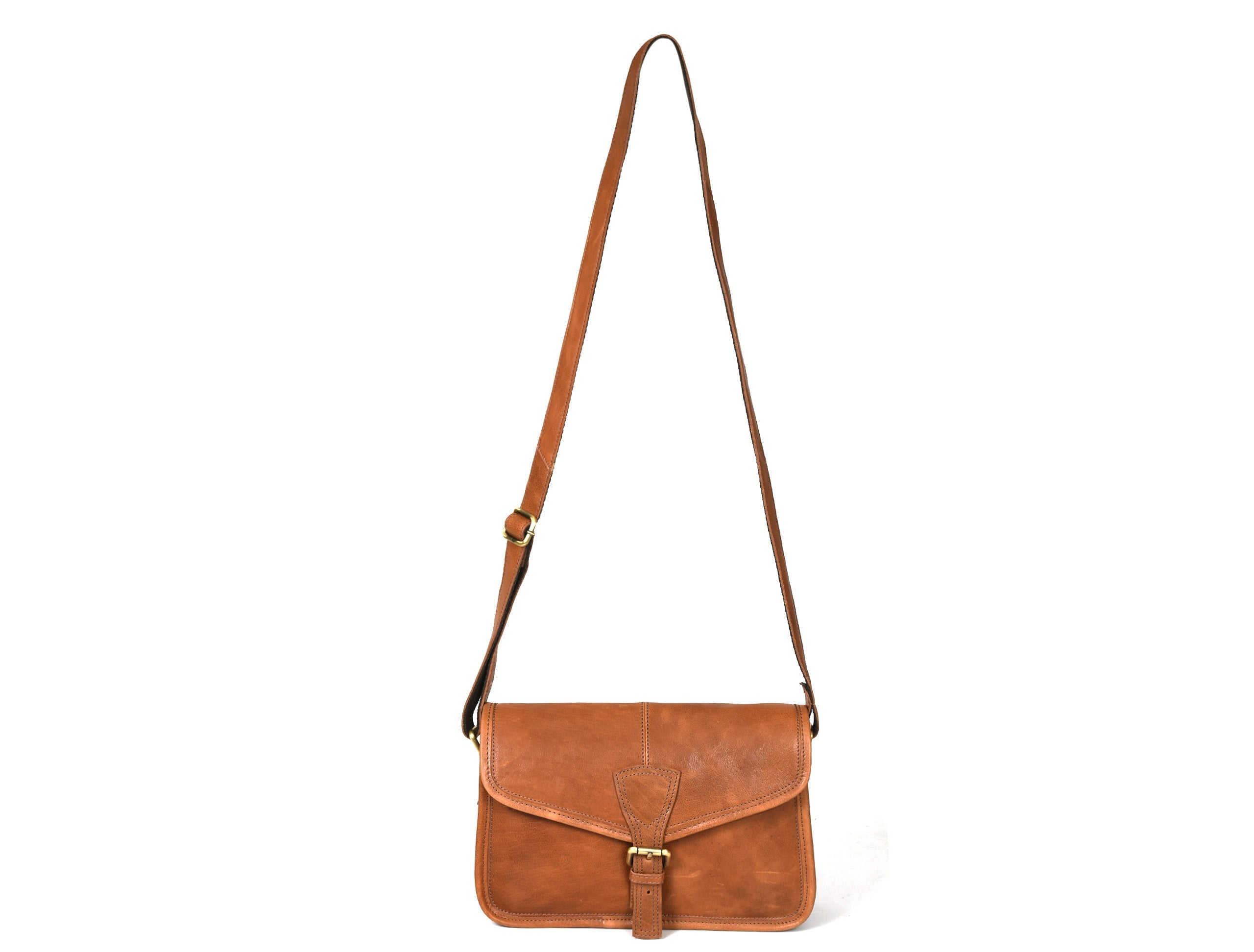 Calgary Leather Cross Body Bag - www.Shopthatapp.com