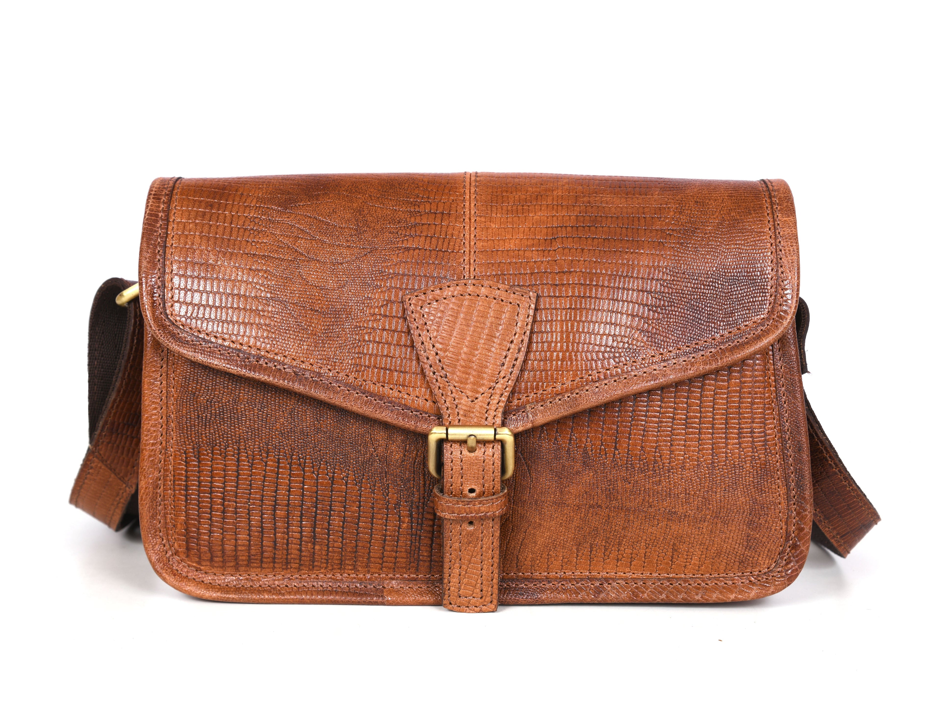 Calgary Leather Cross Body Bag - www.Shopthatapp.com