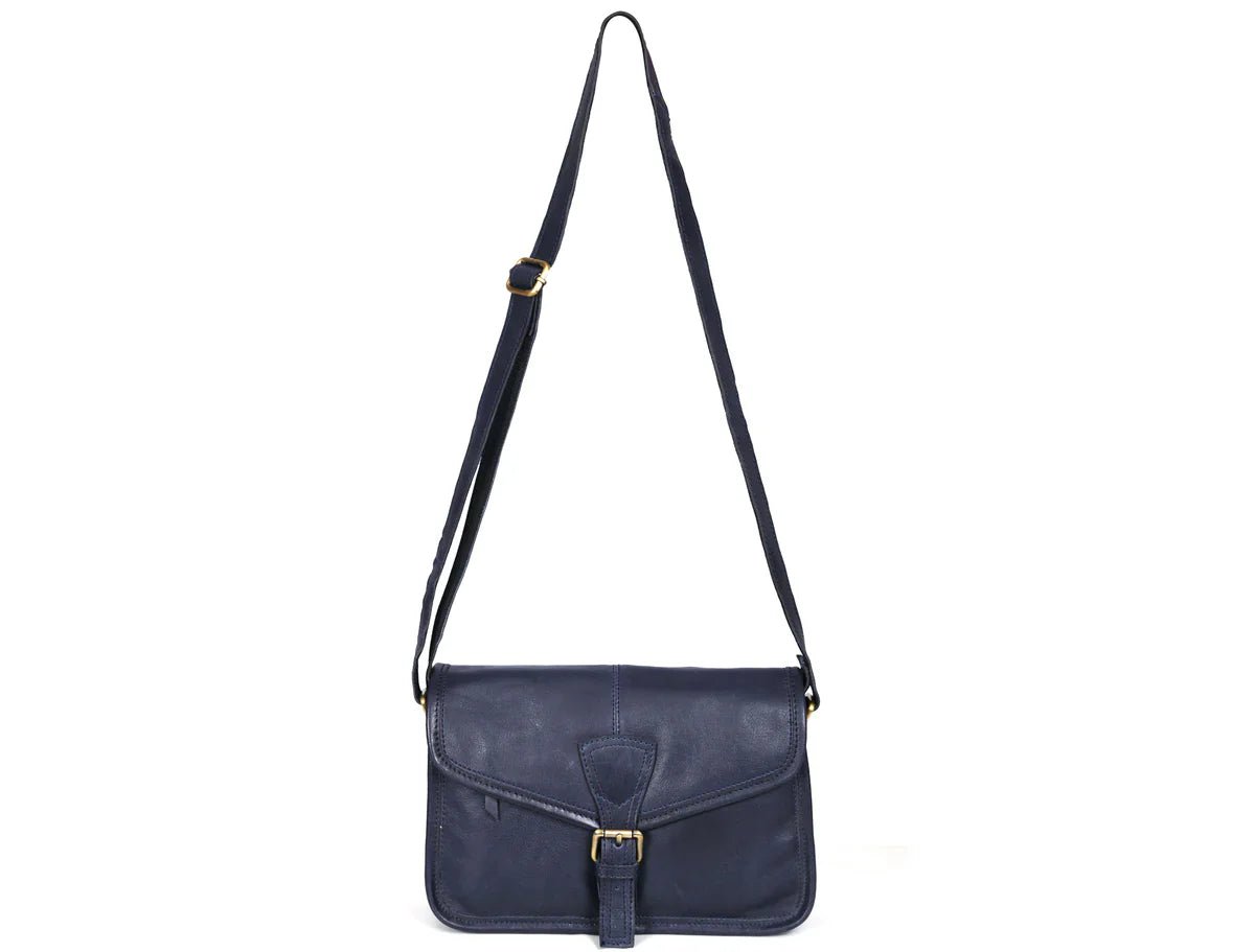 Calgary Leather Cross Body Bag - www.Shopthatapp.com