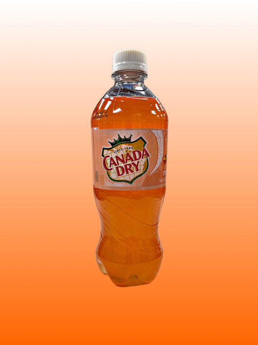 Canada Dry Peach Bottle 20OZ - www.Shopthatapp.com