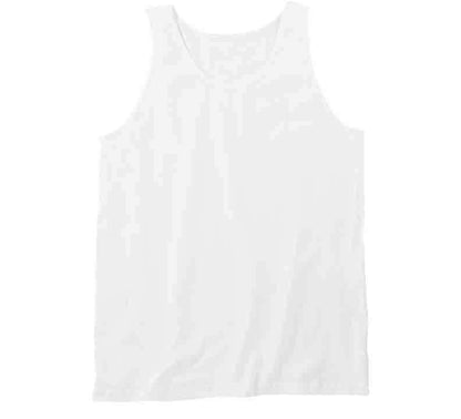 White Canada superhero shirt tank top from Tshirtgang for casual summer wear