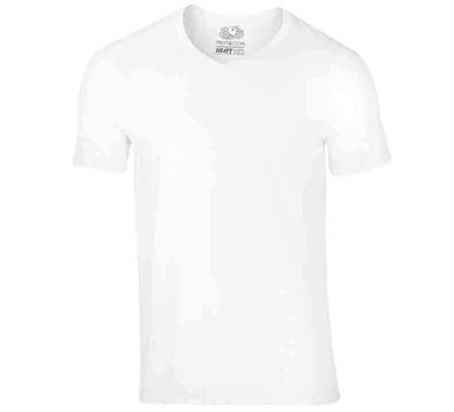Plain white T-shirt for custom designs like Canada superhero shirt from Tshirtgang