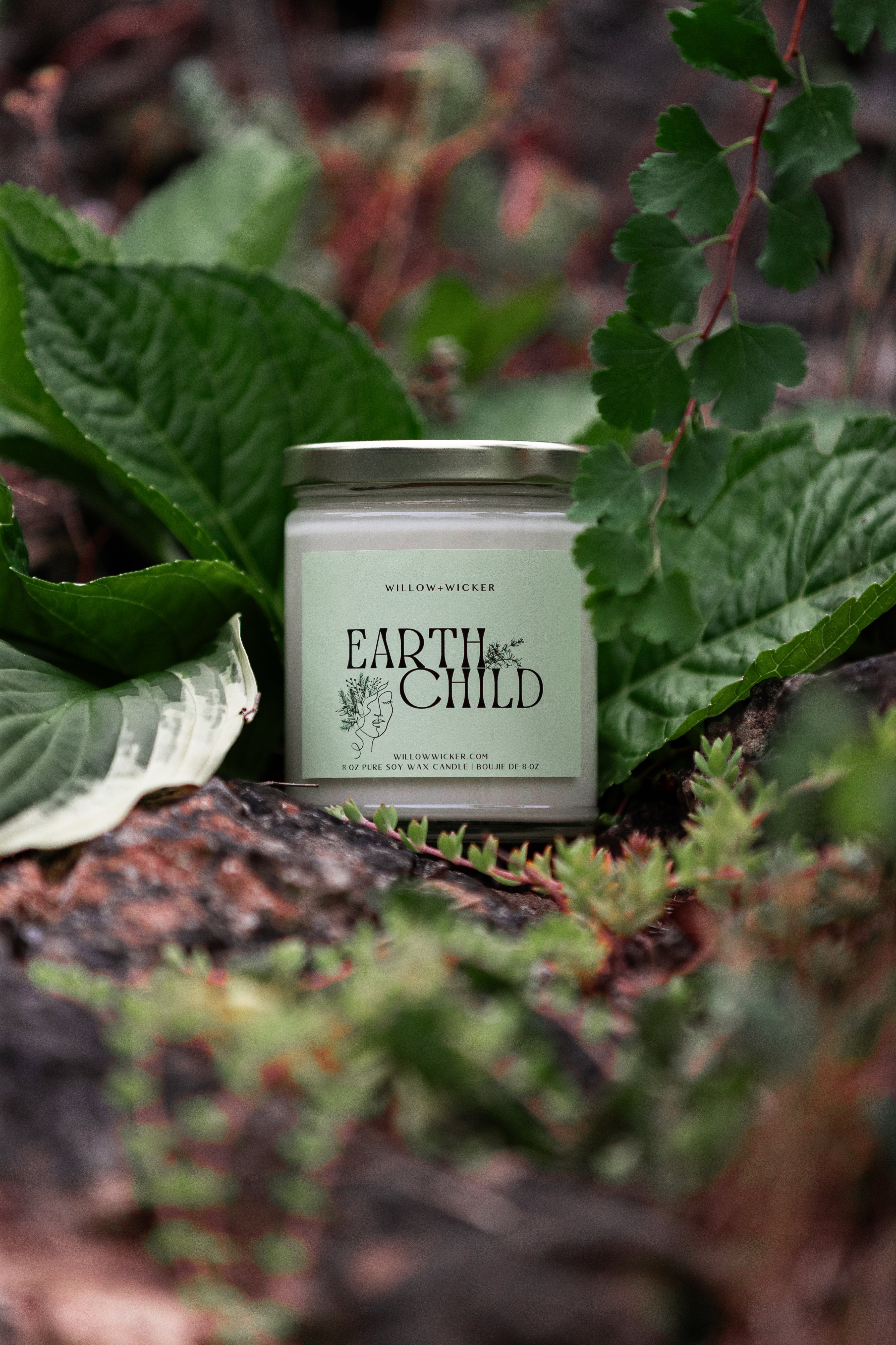 Earth Child Soy Wax Candle - www.Shopthatapp.com