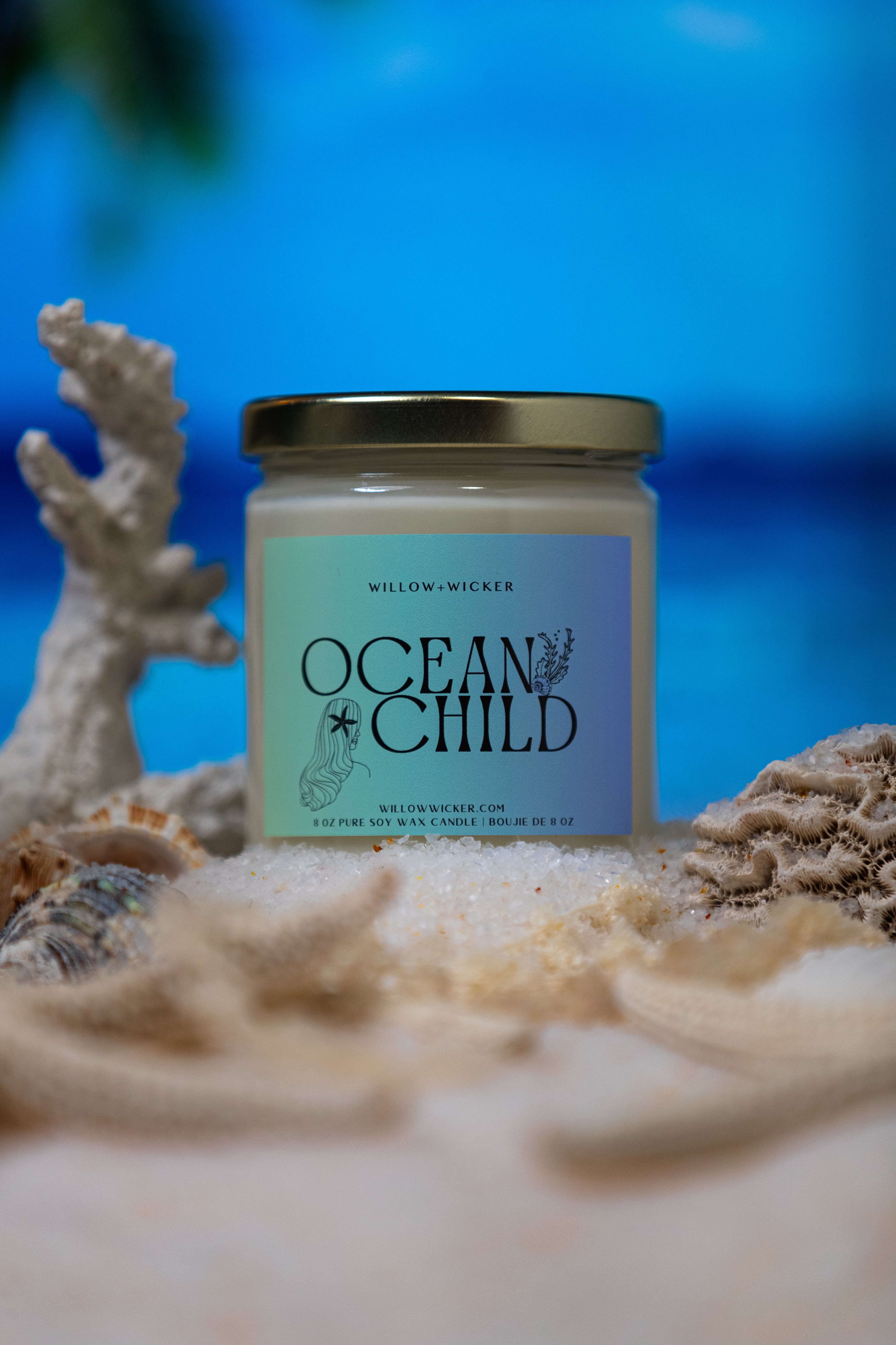 Ocean Child Soy Wax Candle - www.Shopthatapp.com
