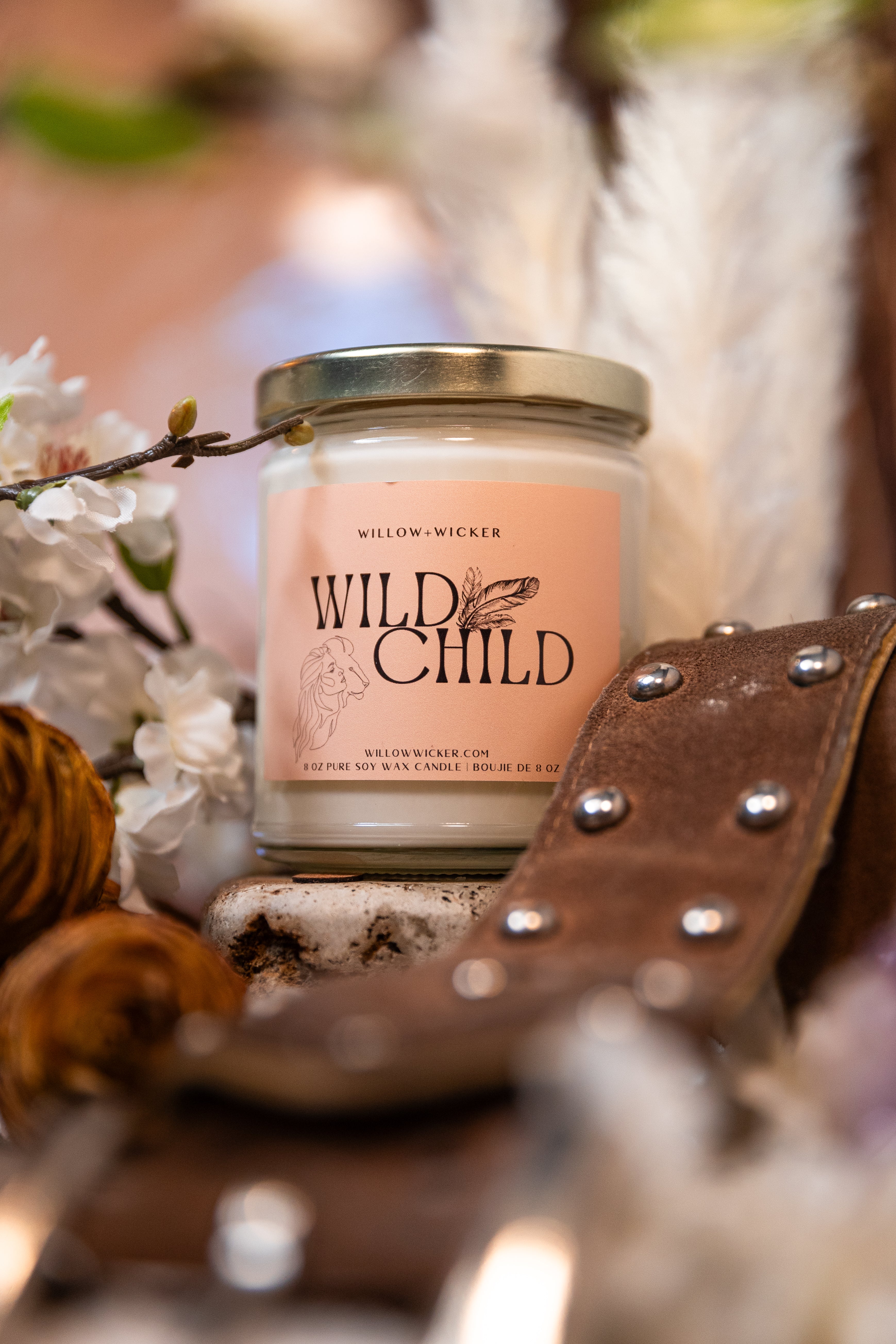 Wild Child Soy Wax Candle - www.Shopthatapp.com