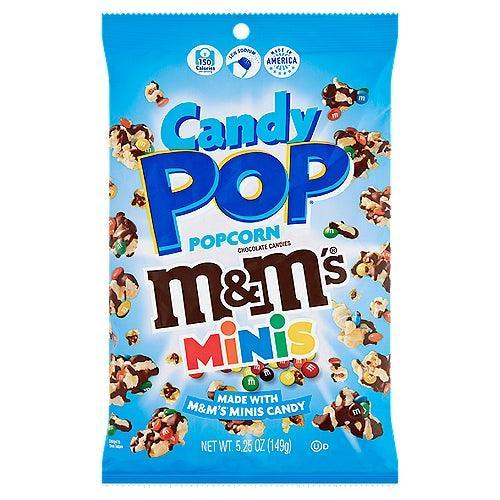 Candy Pop Popcorn - M&M Minis - 5.25OZ - www.Shopthatapp.com