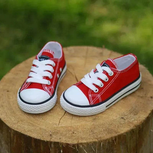 Canvas shoes non-slip casual shoes student parent-child shoes new baby shoes white shoes - www.Shopthatapp.com