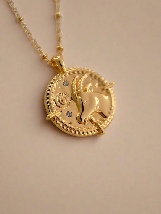 Capricorn Necklace - www.Shopthatapp.com