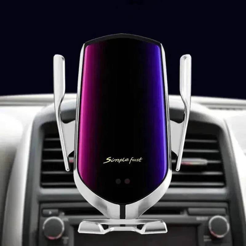 Car holder mobile phone wireless charger - www.Shopthatapp.com