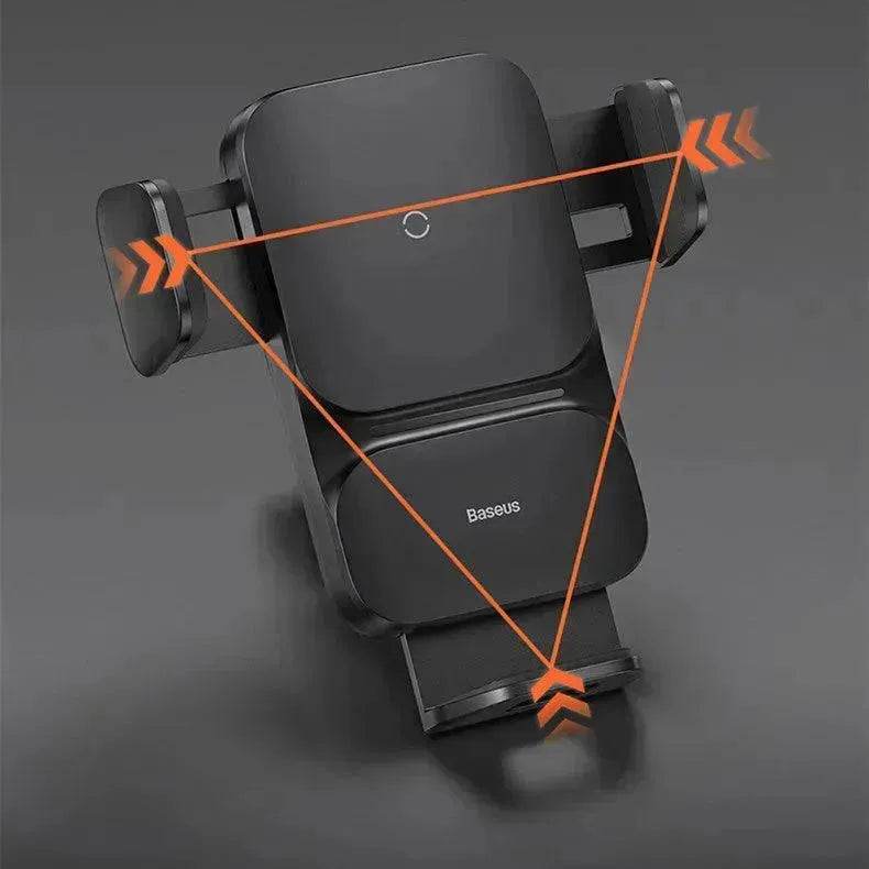 Car Mobile Phone Holder Wireless Charger - www.Shopthatapp.com