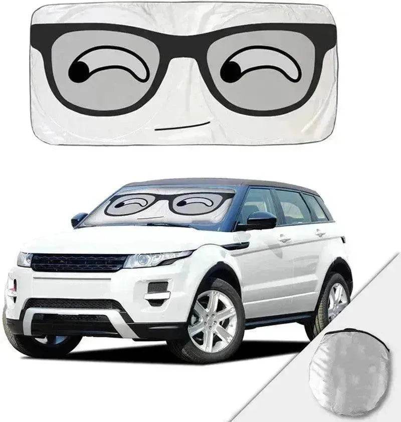 Car Sun Block Sunscreen Heat Insulation Silver Tape Sun Block - www.Shopthatapp.com