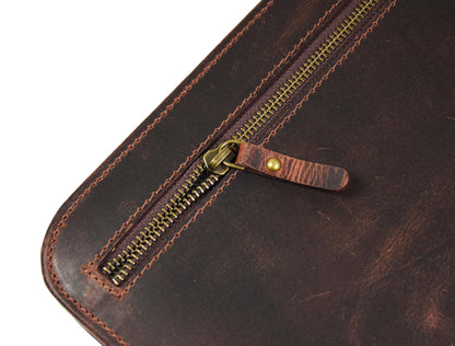 Caraquet Leather Travel Organizer - Walnut Brown - www.Shopthatapp.com