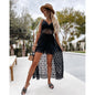 Caroline Crochet Jumpsuit Dress with Shorts - www.Shopthatapp.com