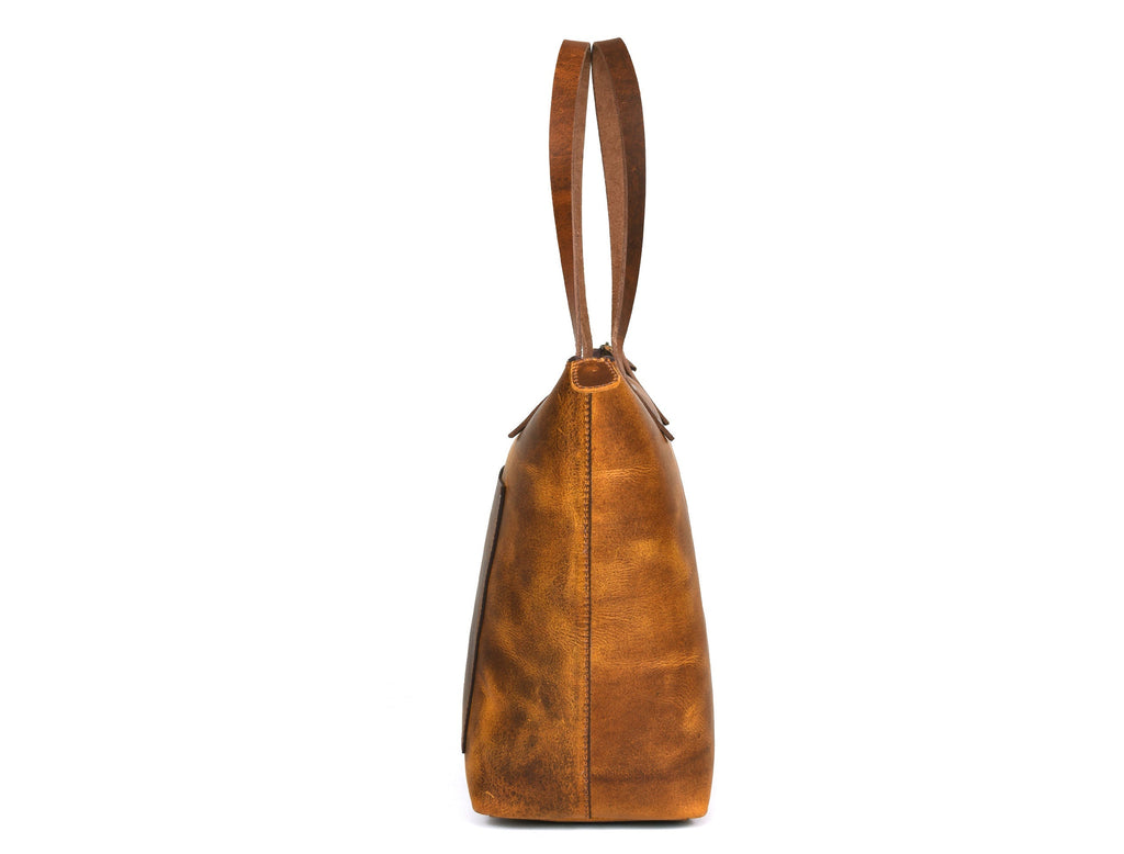 Cassidy Leather Tote Bag - www.Shopthatapp.com