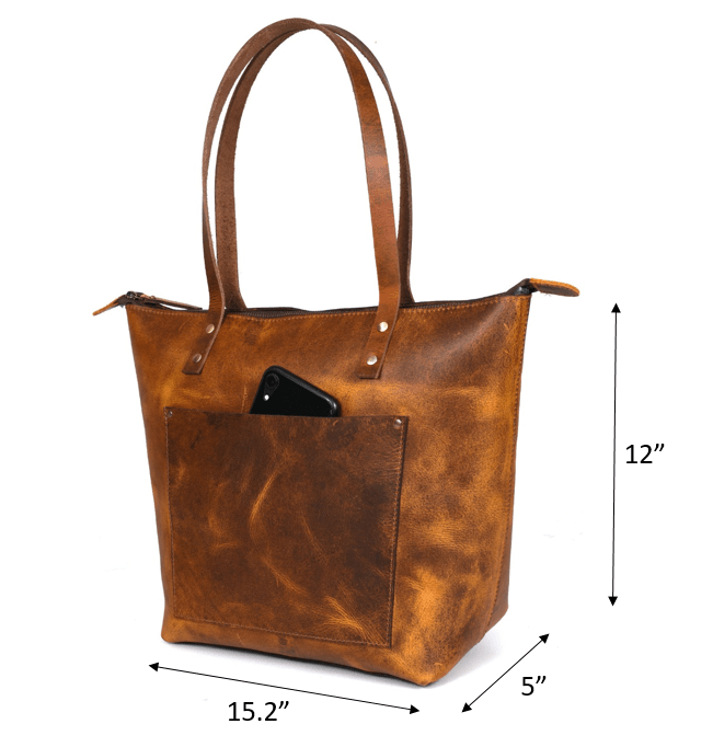 Cassidy Leather Tote Bag - www.Shopthatapp.com