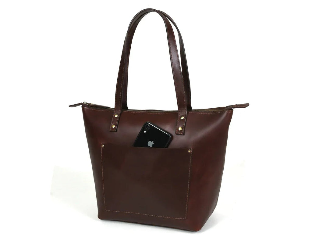 Cassidy Leather Tote Bag - www.Shopthatapp.com