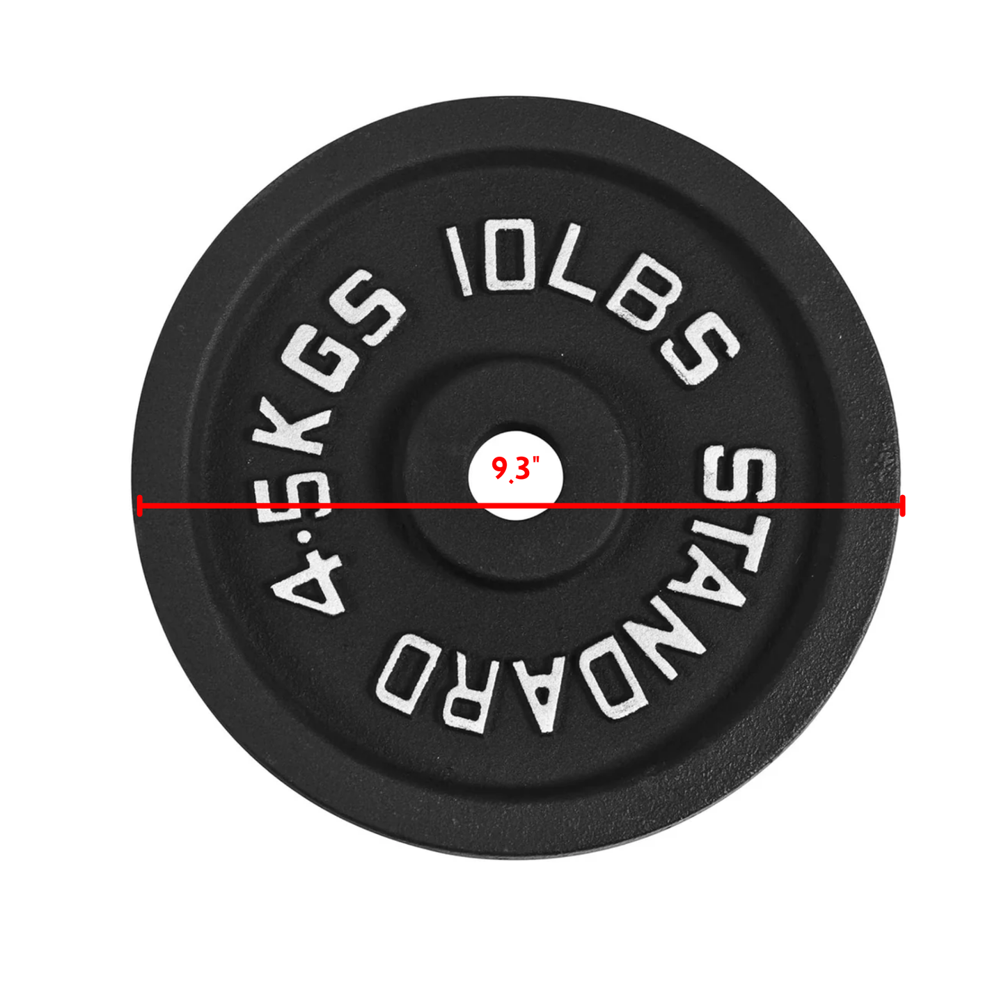 Gewichtsscheiben aus Gusseisen – Standard, Olympisch in Pfund, Kilogramm