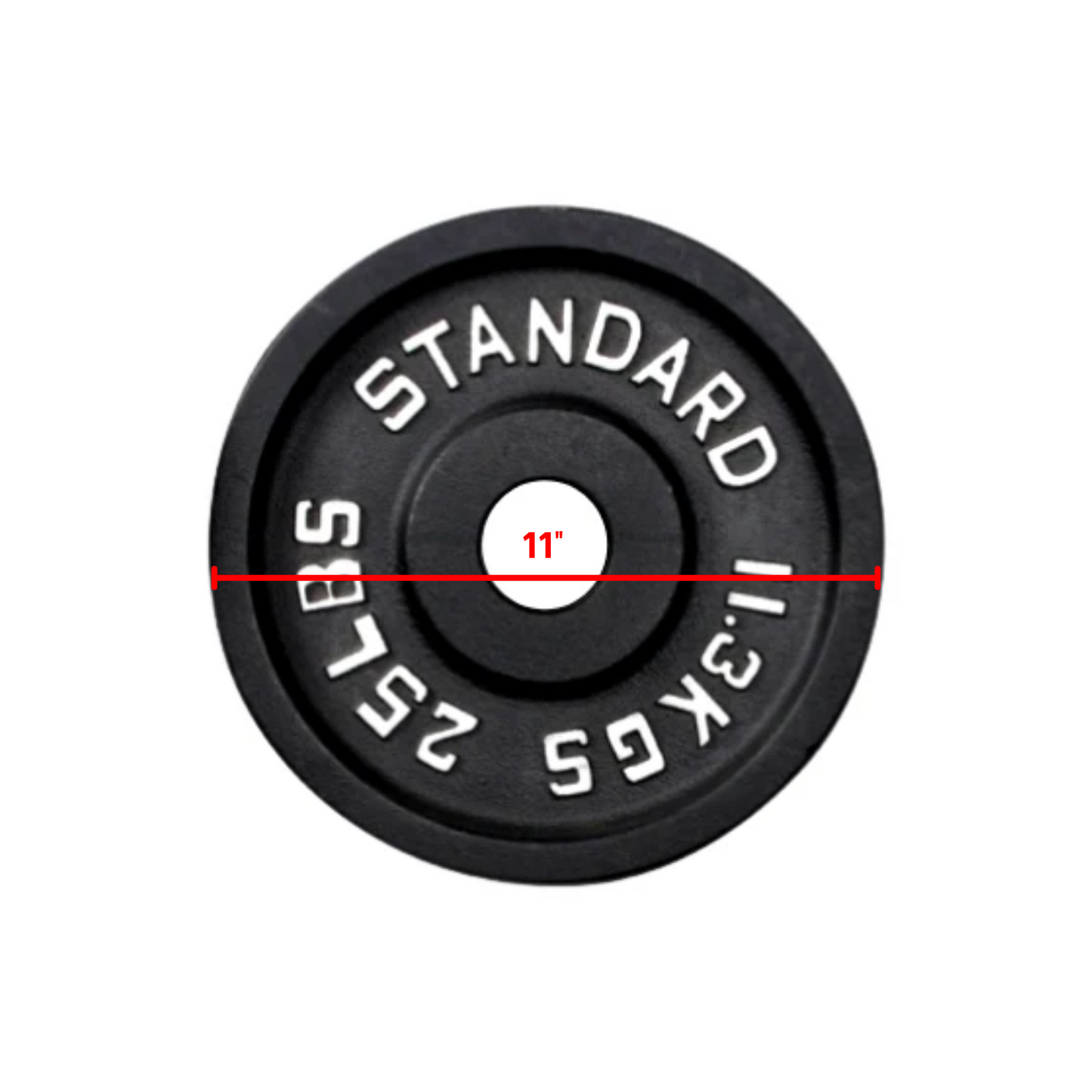 Gewichtsscheiben aus Gusseisen – Standard, Olympisch in Pfund, Kilogramm