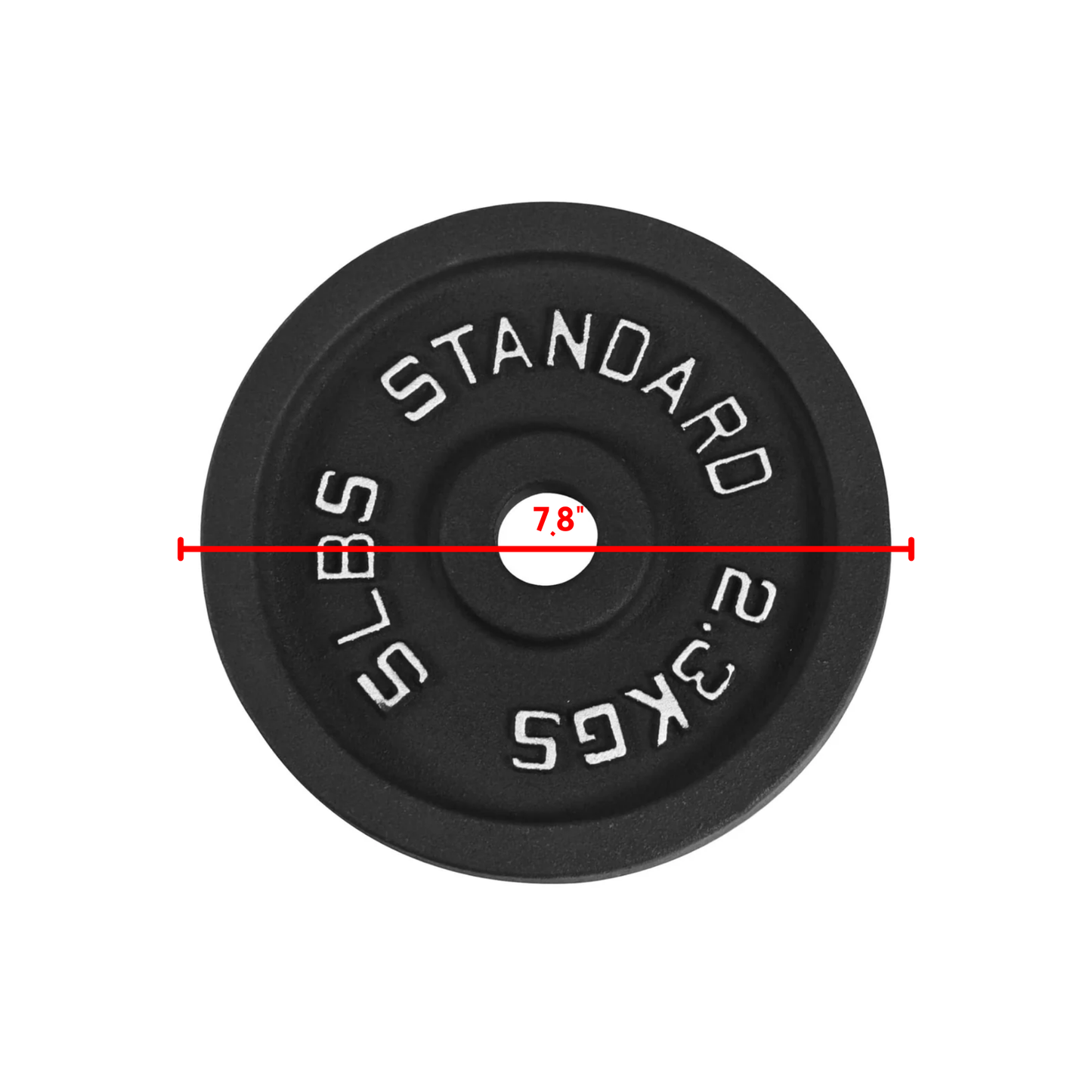 Gewichtsscheiben aus Gusseisen – Standard, Olympisch in Pfund, Kilogramm