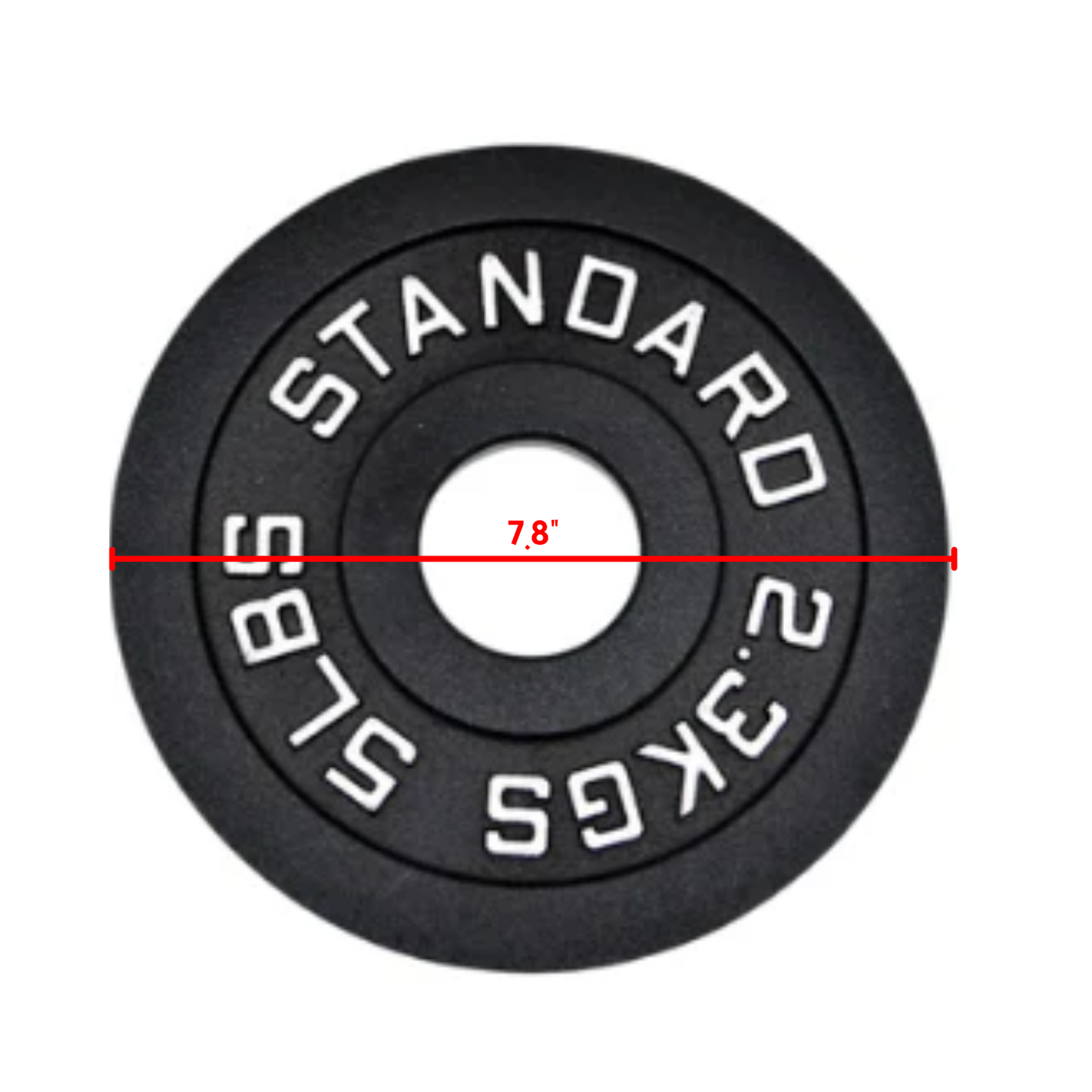 Gewichtsscheiben aus Gusseisen – Standard, Olympisch in Pfund, Kilogramm