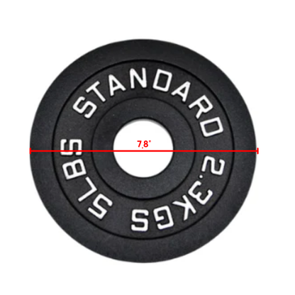 Gewichtsscheiben aus Gusseisen – Standard, Olympisch in Pfund, Kilogramm