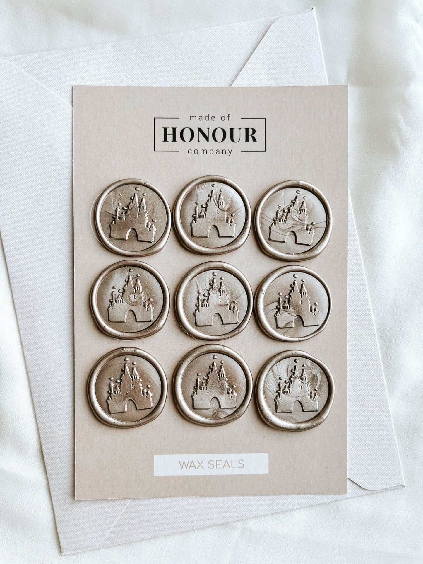 Castle wax seals - Set of 9 - www.Shopthatapp.com