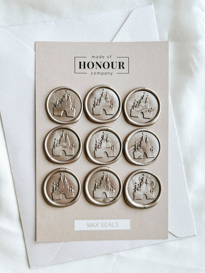Castle wax seals - Set of 9 - www.Shopthatapp.com