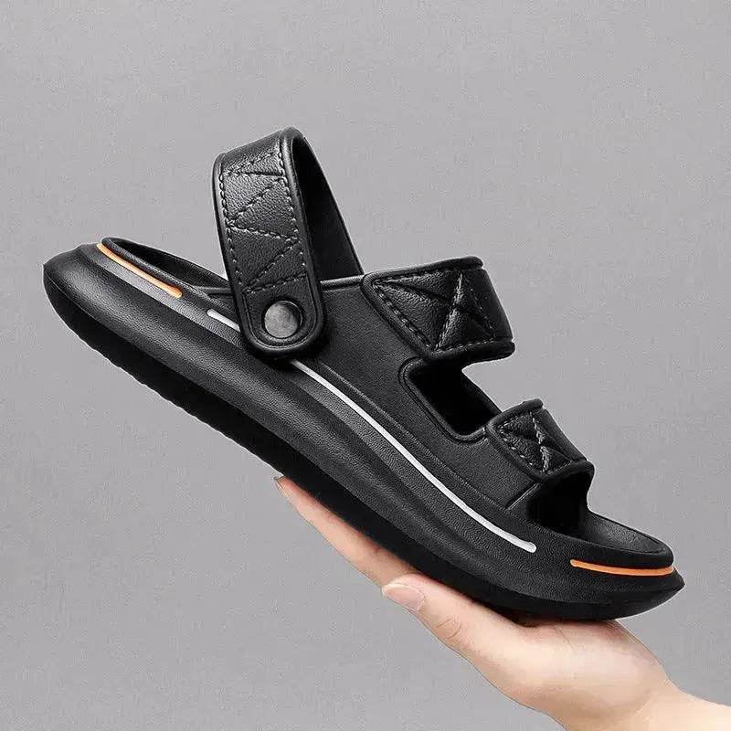 Casual Beach Shoes Non-slip Wear-resistant Platform Couples Sandals - www.Shopthatapp.com