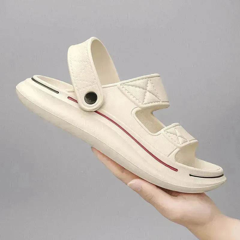 Casual Beach Shoes Non-slip Wear-resistant Platform Couples Sandals - www.Shopthatapp.com