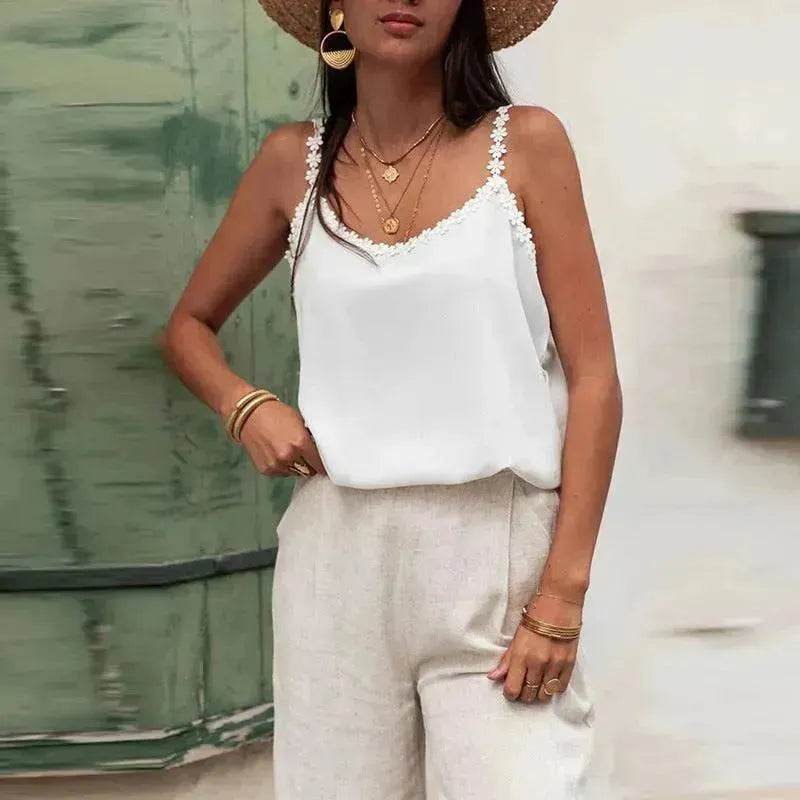 Casual Loose Thin Sleeveless Top For Women - www.Shopthatapp.com