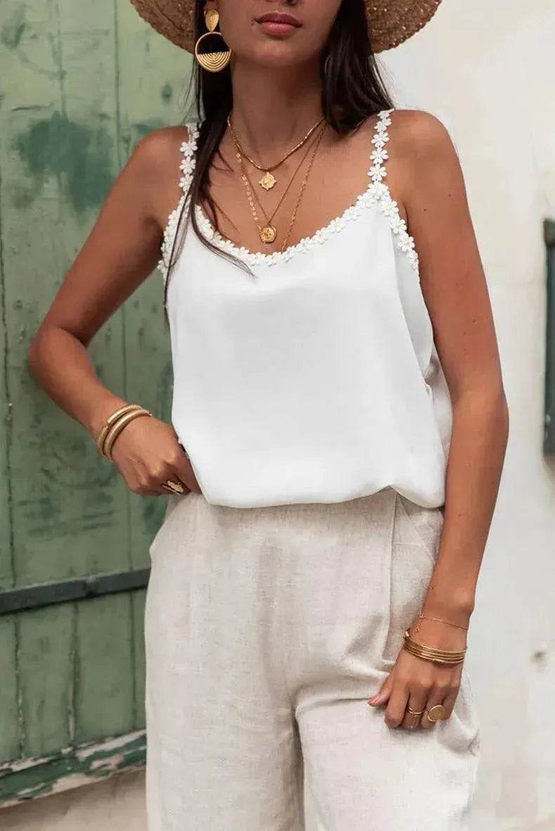 Casual Loose Thin Sleeveless Top For Women - www.Shopthatapp.com