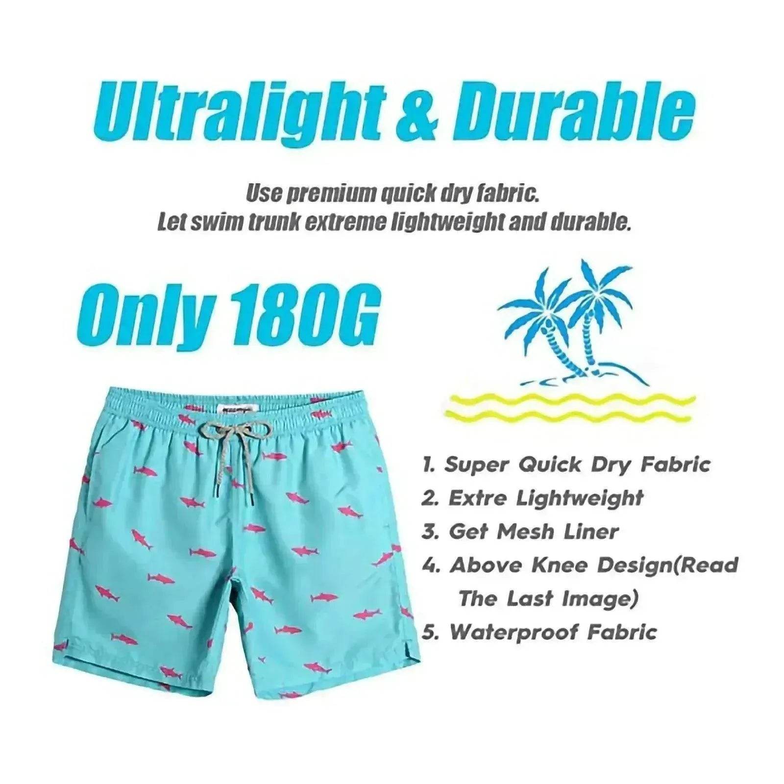 Casual Swimwear Beach Shorts Men - www.Shopthatapp.com
