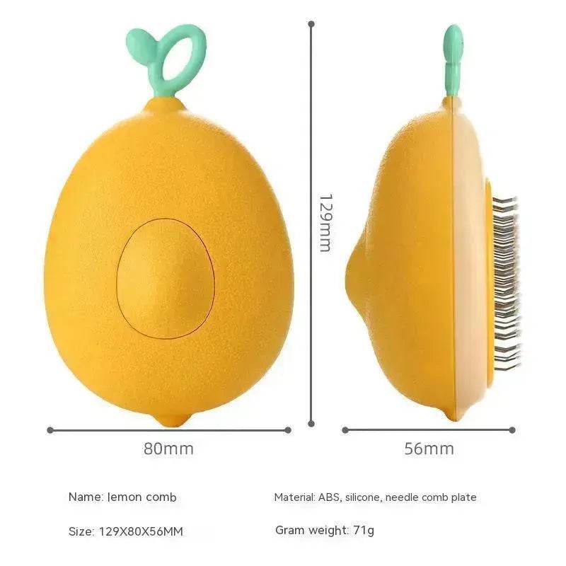 Cat Brush Hair Remover Cleaning Avocado Shaped Dog Grooming Tool Pet Combs Brush Stainless Steel Needle Pet Cleaning Care - www.Shopthatapp.com