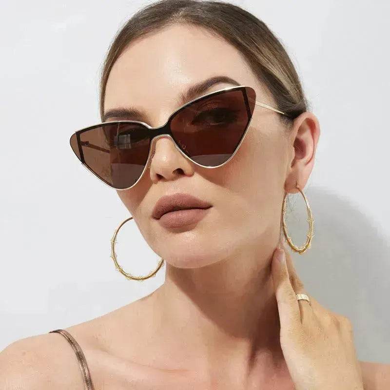 Cat's Eye Retro Sunglasses For Women - www.Shopthatapp.com