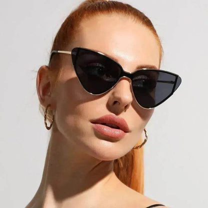 Cat's Eye Retro Sunglasses For Women - www.Shopthatapp.com