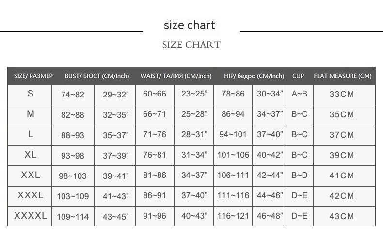 Women's Printed Split Three Piece Swimsuit Bikini - www.Shopthatapp.com