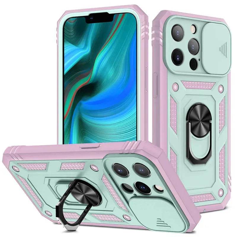 Phone Case With Bracket Ring - www.Shopthatapp.com