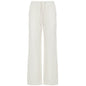 Pure Color Minimal Versatile Sports Style Low Waist Lace-up Draping Mop Straight-leg Trousers - www.Shopthatapp.com