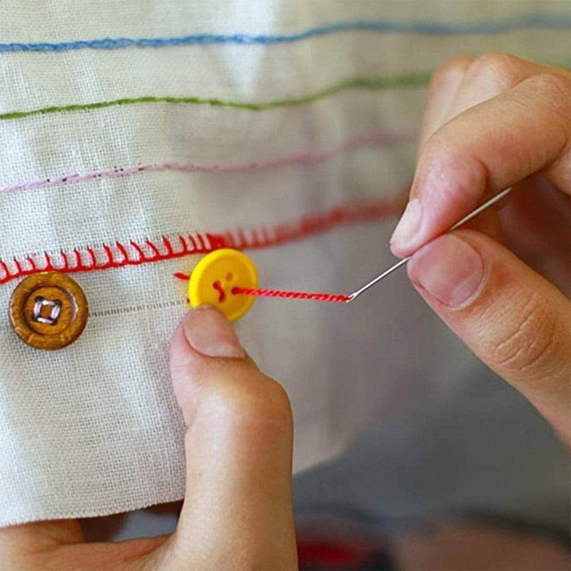 Silver Hand Sewing Needle Housewares Diy1 Set - www.Shopthatapp.com