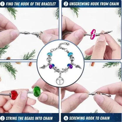 Advent Calendar 2024 Girls Zodiac Constellation Bracelet Making Kit, 24 Days Countdown Christmas Advent Calendar With 2 Sets DIY Bracelets, Horoscope Gifts For Girls TeensAge 5-18 - www.Shopthatapp.com